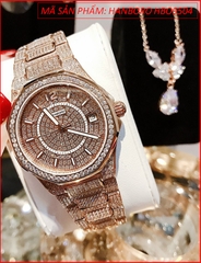 set-dong-ho-nu-hanboro-patek-philippe-mat-tron-day-kim-loai-dinh-full-da-swarovski-rose-gold-dep-gia-re-chinh-hang-timesstore-vn