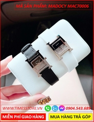 set-dong-ho-nu-madocy-mat-vuong-tua-hermes-dinh-da-rose-gold-day-silicone-trang-thoi-trang-dep-timesstore-vn