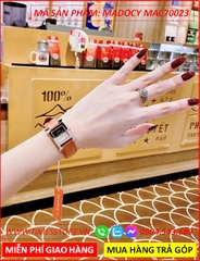 set-dong-ho-nu-madocy-tua-hermes-dinh-da-rose-gold-day-da-nau-thoi-trang-dep-timesstore-vn