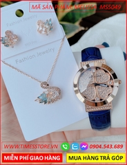 set-dong-ho-nu-melissa-mat-tron-co-4-la-full-da-swarovski-rose-gold-day-da-xanh-duong-thoi-trang-dep-gia-re-timesstore-vn