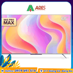 Smart TV Coocaa 65 inch 65S6G Pro Max