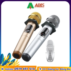 Mic Karaoke Không Dây Kết Nối Bluetooth Excelvan K18U