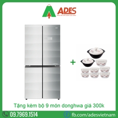 Tủ lạnh Aqua IG595AM(GS) 505 Lít Màu Bạc | Chính hãng, giá rẻ
