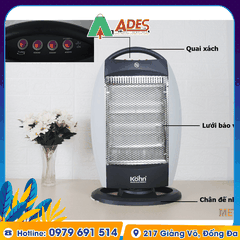 Đèn sưởi halogen Braun Kohn KH01