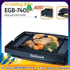 Vỉ nướng điện Bluestone EGB-7406 | Chính hãng, Giá rẻ