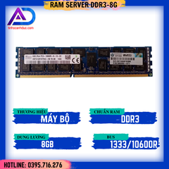 Ram Server DDR3 (PC3L) 8GB ECC REG bus 1333 /10600R