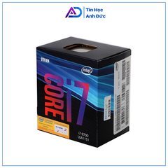 CPU Intel Core I7 9700 Socket 1151 V2 (3.00 GHz up to 4.70 GHz / 8 Cores 8 Threads/ 12MB/ Coffee Lake R)