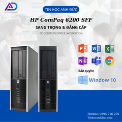 Máy Bộ HP ComPaq 6200 SFF  I7 2600/8GB/256GB