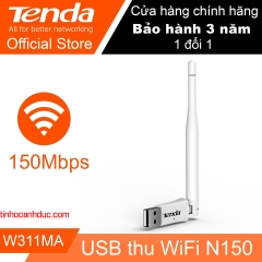 USB WIFI Tenda truy cập không dây Tốc độ cao, 150mbps, tạo điểm truy cập