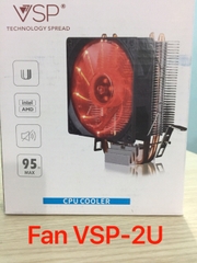 Fan VSP-2U LED Dùng Cho Tất Cả Socket 775 1155 1150 1151