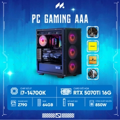 PC ST GAMING U7-5080 ( U7-265K, RTX 5080 16GB, Ram 64GB, SSD 1TB, 1000W )