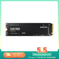 SSD Samsung 980 500GB PCIe NVMe V-NAND M.2 2280 MZ-V8V500BW