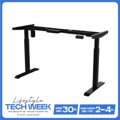 Bộ chân chữ T bàn nâng hạ Ergolife Black ERD-1210B
