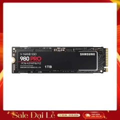 SSD Samsung 980 Pro 1TB PCIe Gen 4.0 x4 NVMe V-NAND M.2 2280 MZ-V8P1T0BW