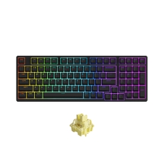 Bàn phím cơ không dây AKKO 3098B Plus Black RGB (AKKO Sw V3 Pro)