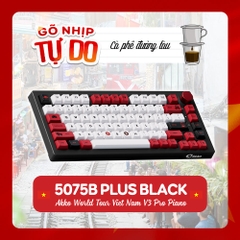 Bàn phím cơ không dây AKKO 5075B Plus World Tour Viet Nam RGB Hotswap (Akko Sw)
