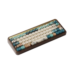 Bàn phím cơ không dây AKKO MU01 Walnut Wooden Case RGB Hotswap (AKKO Sw)