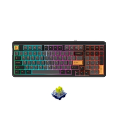 Bàn phím cơ không dây Dareu EK98 Pro Triple Mode Black Golden (Dareu Sw)