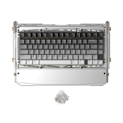 Bàn phím cơ không dây Dry Studio Black Diamond 75 Mithril Standard RGB Hotswap