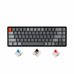 Bàn phím cơ không dây Keychron K6 Aluminum Led RGB Gateron Switch Red / Blue / Brown