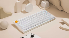 Bàn phím cơ không dây Keychron Lemokey P1 HE Shine Through RGB Hotswap CNC Aluminum (Magnetic Sw)