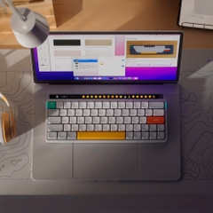 Bàn phím cơ không dây Nuphy Air60 V2 RGB Hotswap (Nuphy Sw)