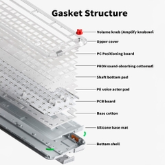 Bàn phím cơ không dây NuPhy Kick75 Hybrid Low Profile RGB Hotswap (Nuphy Sw)