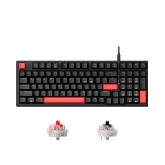 Bàn phím cơ Lemokey X5 Red Backlight (Keychron Sw)