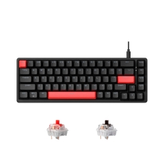 Bàn phím cơ Lemokey X6 Red Blacklight (Keychron Sw)