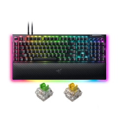 Bàn phím cơ Razer BlackWidow V4 Pro RGB Razer Switch Green/ Yellow