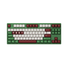Bàn phím cơ TKL AKKO 3087v2 DS Matcha Red Bean (Akko Sw V2)