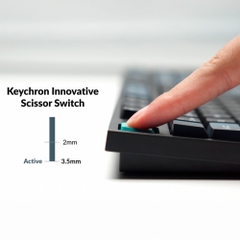 Bàn phím không dây Keychron B33 Silent Wireless