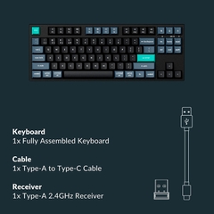 Bàn phím không dây Keychron B33 Silent Wireless