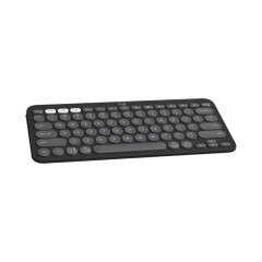 Bàn phím Không dây Logitech Pebble Keys 2 K380s Multi-Device Tonal Graphite 920-011753