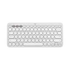 Bàn phím Không dây Logitech Pebble Keys 2 K380s Multi-Device Tonal White 920-011754