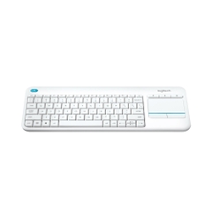 Bàn phím không dây Touchpad Logitech K400 Plus White 920-007166