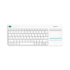 Bàn phím không dây Touchpad Logitech K400 Plus White 920-007166