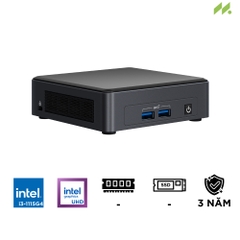 Máy tính Mini PC Intel NUC 11 Pro Tiger Canyon i3-1115G4 BNUC11TNKI30000