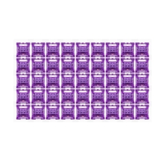 Bộ 45 Switch cơ Akko CS Lavender Purple Lubed