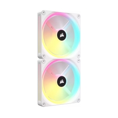 Bộ hai Fan Case Corsair iCUE LINK QX140 RGB 140mm White CO-9051008-WW