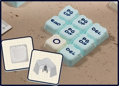 Bộ Keycap Akko Lemon Bear PBT Dyesub OEM Profile