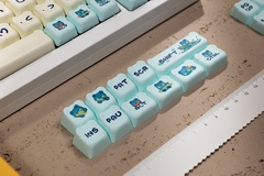 Bộ Keycap Akko Lemon Bear PBT Dyesub OEM Profile