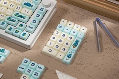 Bộ Keycap Akko Lemon Bear PBT Dyesub OEM Profile