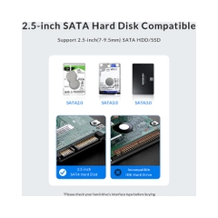 Box ổ cứng 2.5-inch 5Gbps Orico 2577U3-V1-BK
