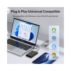 Box ổ cứng 2.5-inch 5Gbps Orico 2577U3-V1-BK