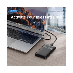 Box ổ cứng 2.5-inch 5Gbps Orico 2577U3-V1-BK