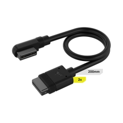 Cáp Corsair iCUE LINK Slim Cable 2x 200mm Black CL-9011123-WW