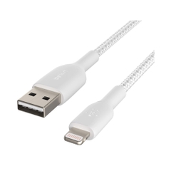 Cáp sạc Belkin BoostCharge MFi USB-A to Lightning 12W 2M Vỏ Dù