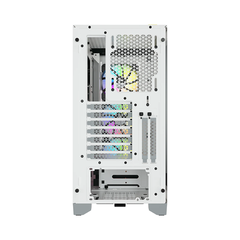 Case máy tính Corsair 4000X RGB TG White CC-9011205-WW