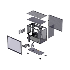 Case máy tính JONSBO D32 PRO Black